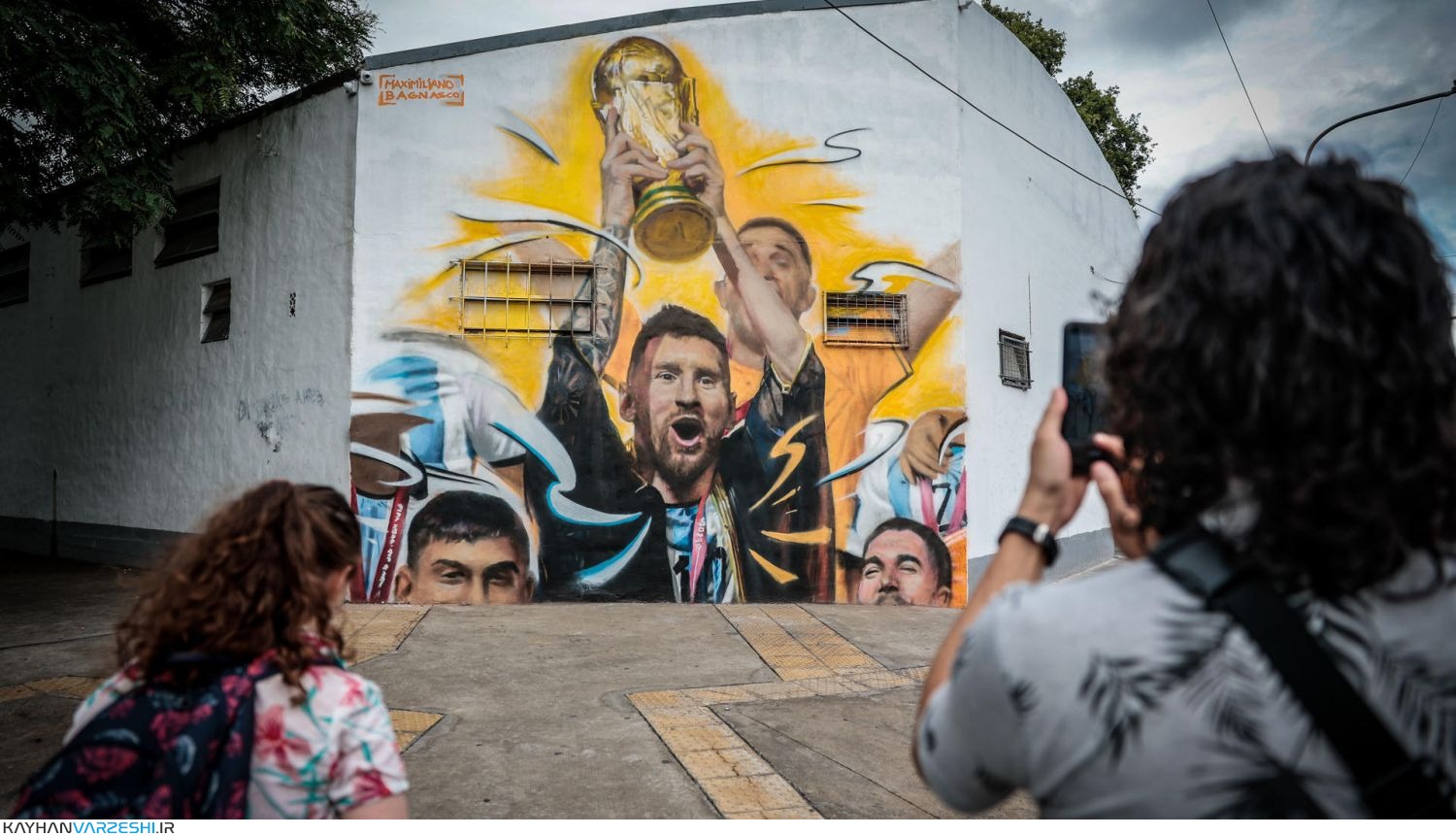 نقاشی دیواری مسی آرژانتین