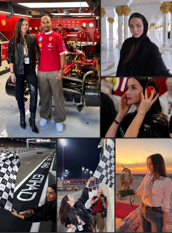 گفت‌وگوی جذاب آنا و لوئیس در پیست فراری