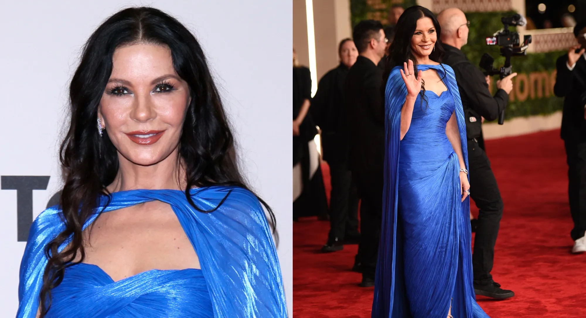 کاترین زتا جونز و مایکل داگلاس در افتتاحیه جشنواره