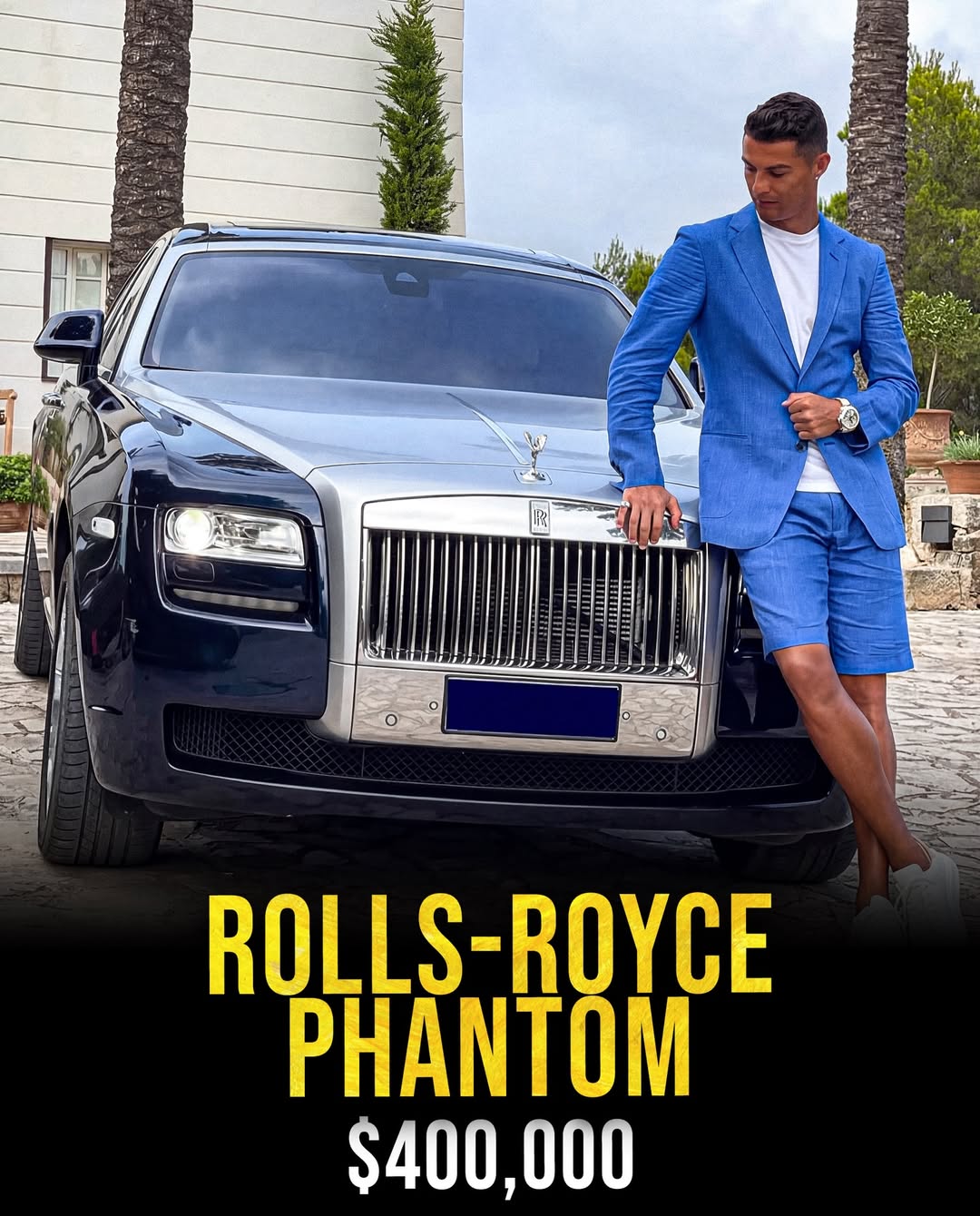 رولز رویس فانتوم رونالدو
