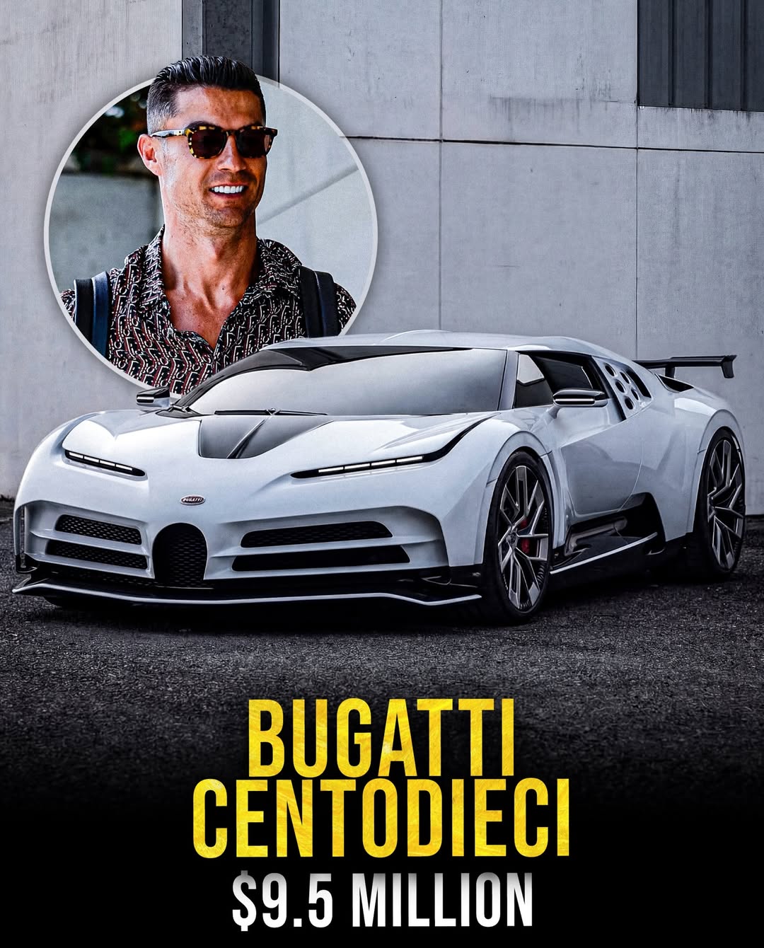 بوگاتی Centodieci رونالدو