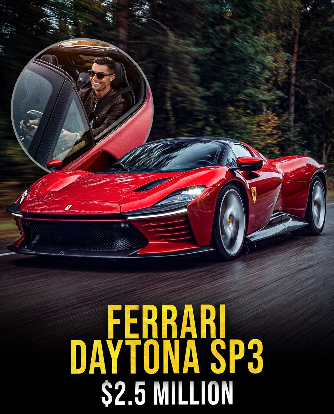 فراری Daytona SP3 رونالدو
