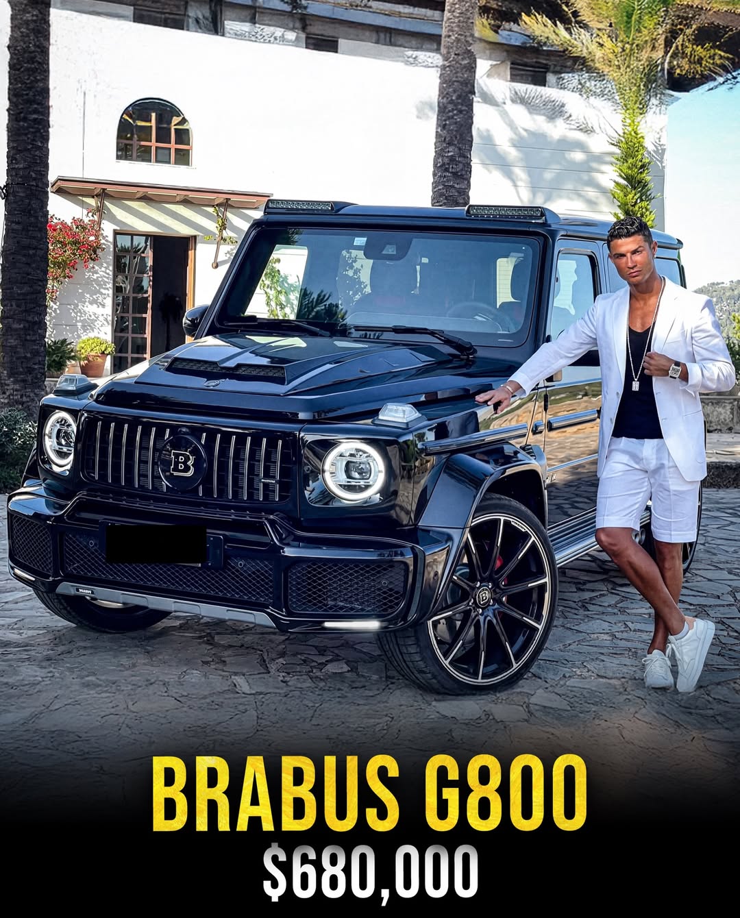 مرسدس بنز Brabus G800 رونالدو