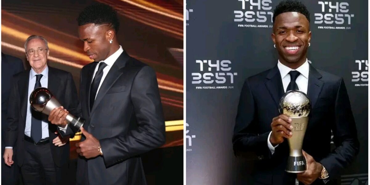 وینیسیوس جونیور برنده دبست فیفا ۲۰۲۴ وینیسیوس جونیور برنده دبست فیفا ۲۰۲۴