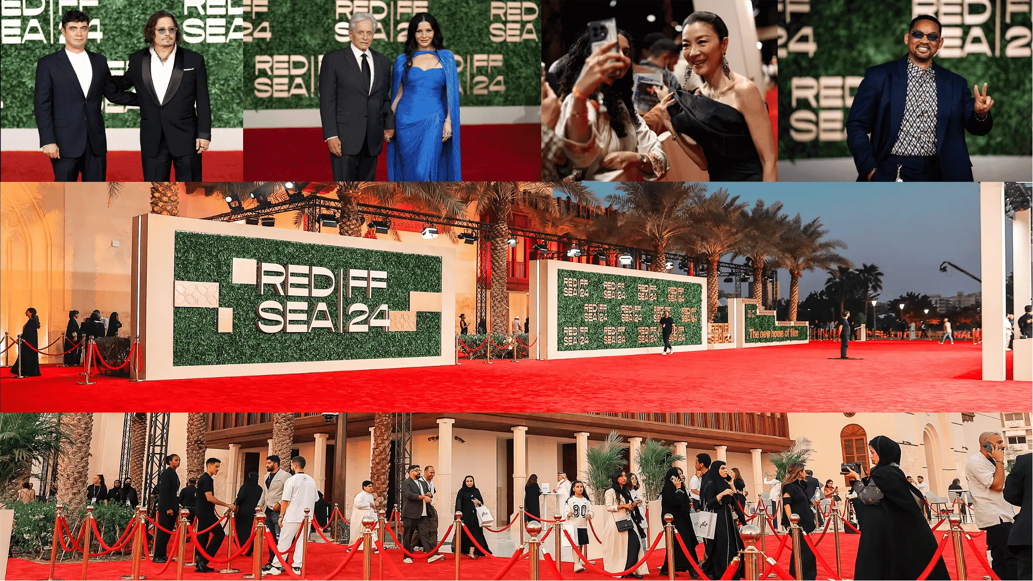 تمام ستارگان زن و مرد مهم جشنواره دریای سرخ ۲۰۲۵