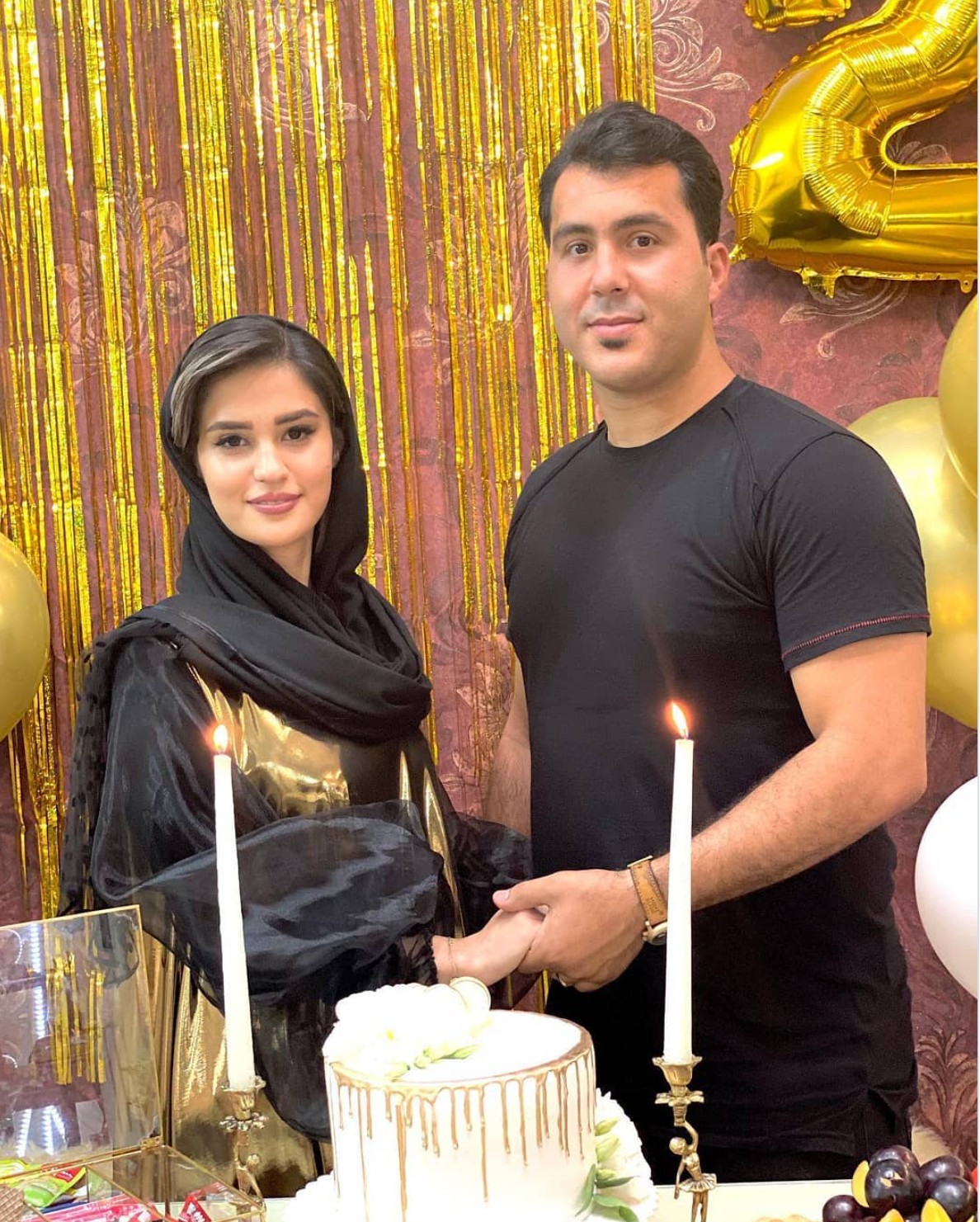 عکس سجاد گنج زاده و همسرش عکس سجاد گنج زاده و همسرش