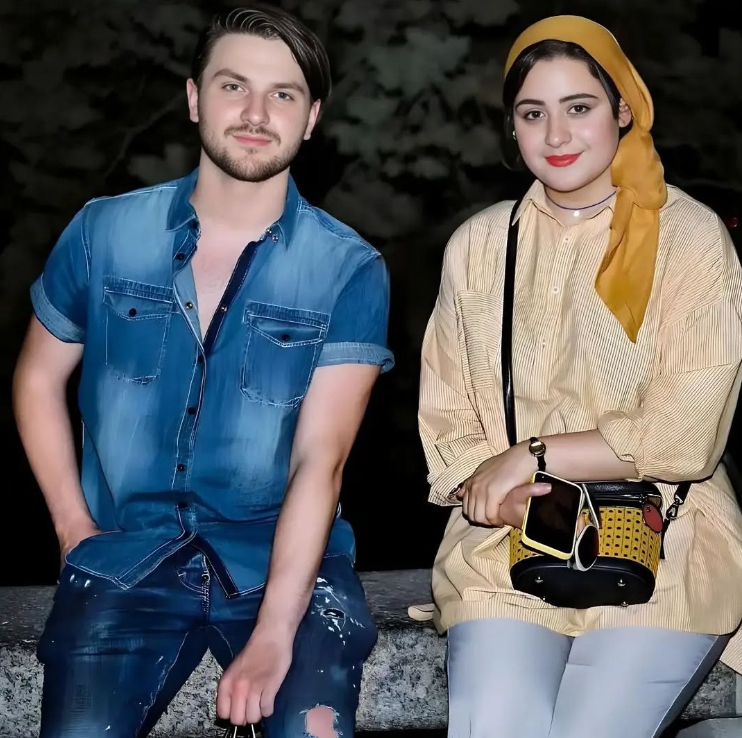 دارا حیایی و فاطیما بهارمست