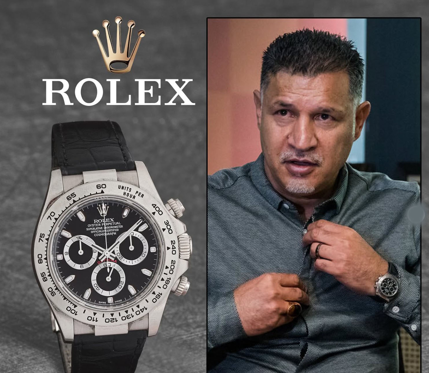 علی دایی مدل تبلیغاتی برند ساعت شخصیاش شد علی دایی مدل تبلیغاتی برند ساعت شخصیاش شد