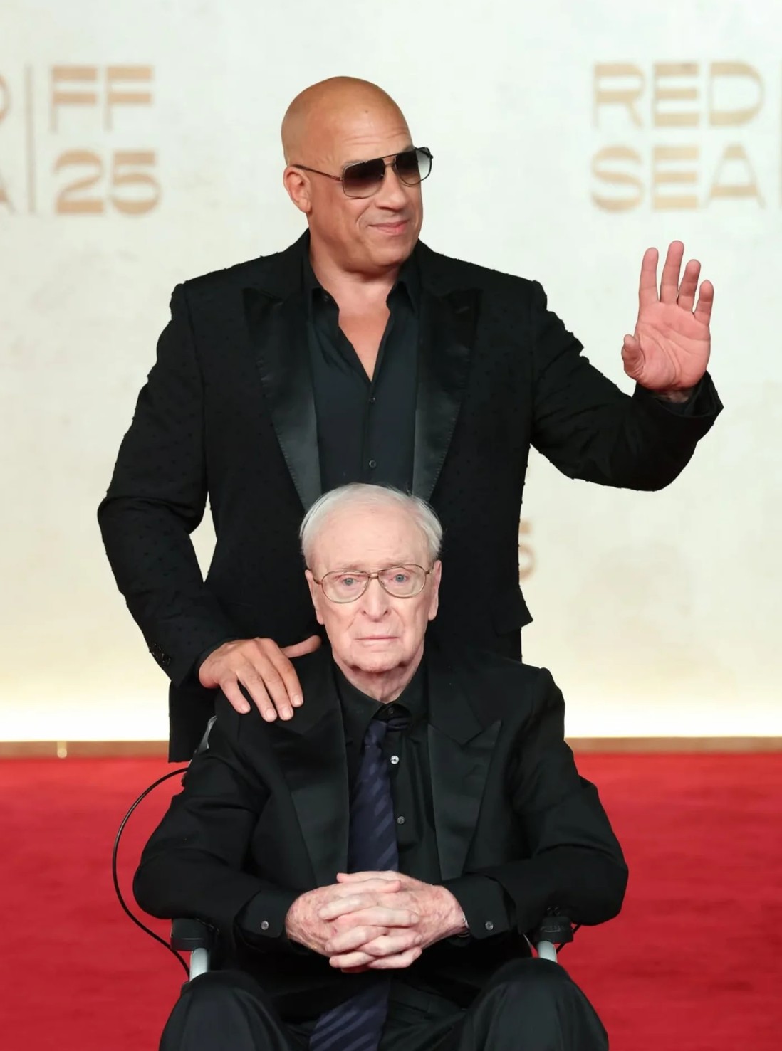 وین دیزل در میان چهره‌های هالیوود در جشنواره