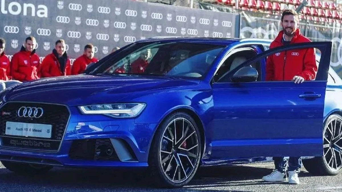 آئودی اسپایدر لیونل مسی