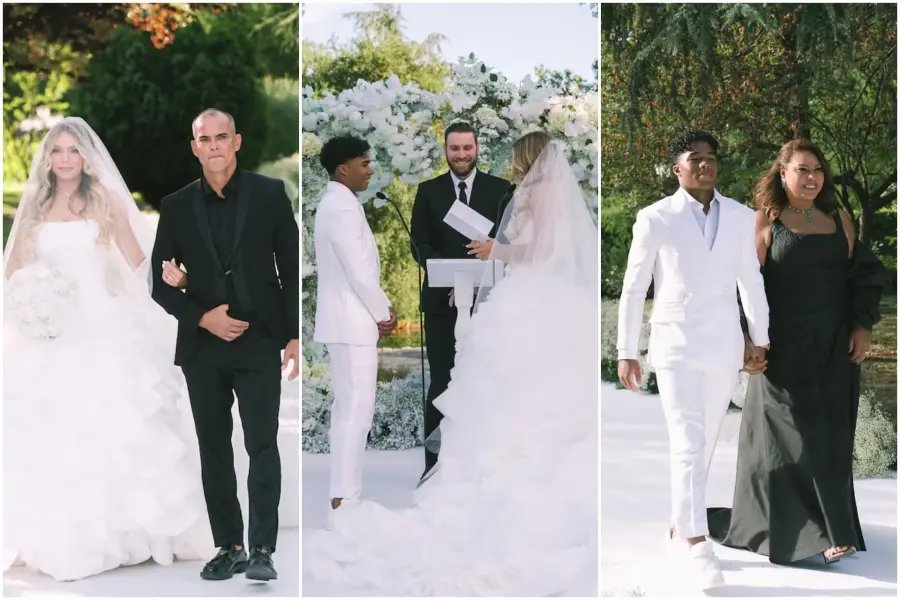 عکس های مراسم عروسی گابریلی با اندریک عکس های مراسم عروسی گابریلی با اندریک