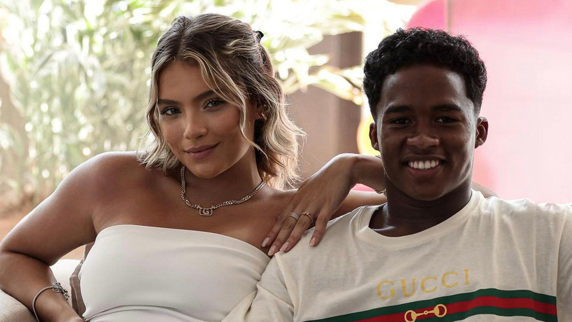 عکس گابریلی میراندا همسر اندریک عکس گابریلی میراندا همسر اندریک