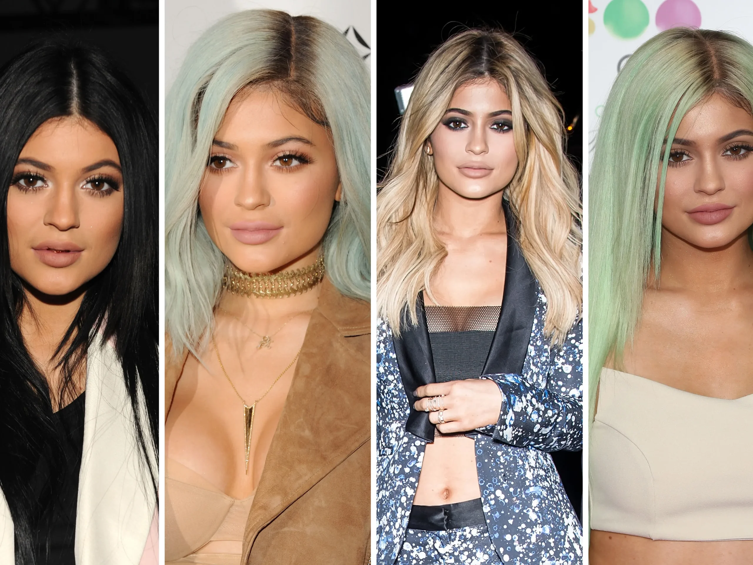 کایلی جنر رنگ مو