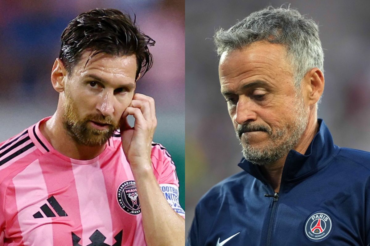 لیونل مسی و لوییس انریکه