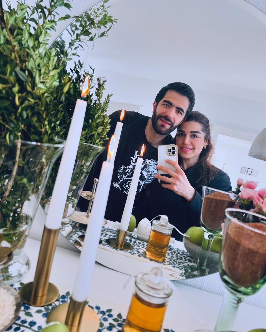 عکس بهنام یخچالی و همسرش عکس بهنام یخچالی و همسرش