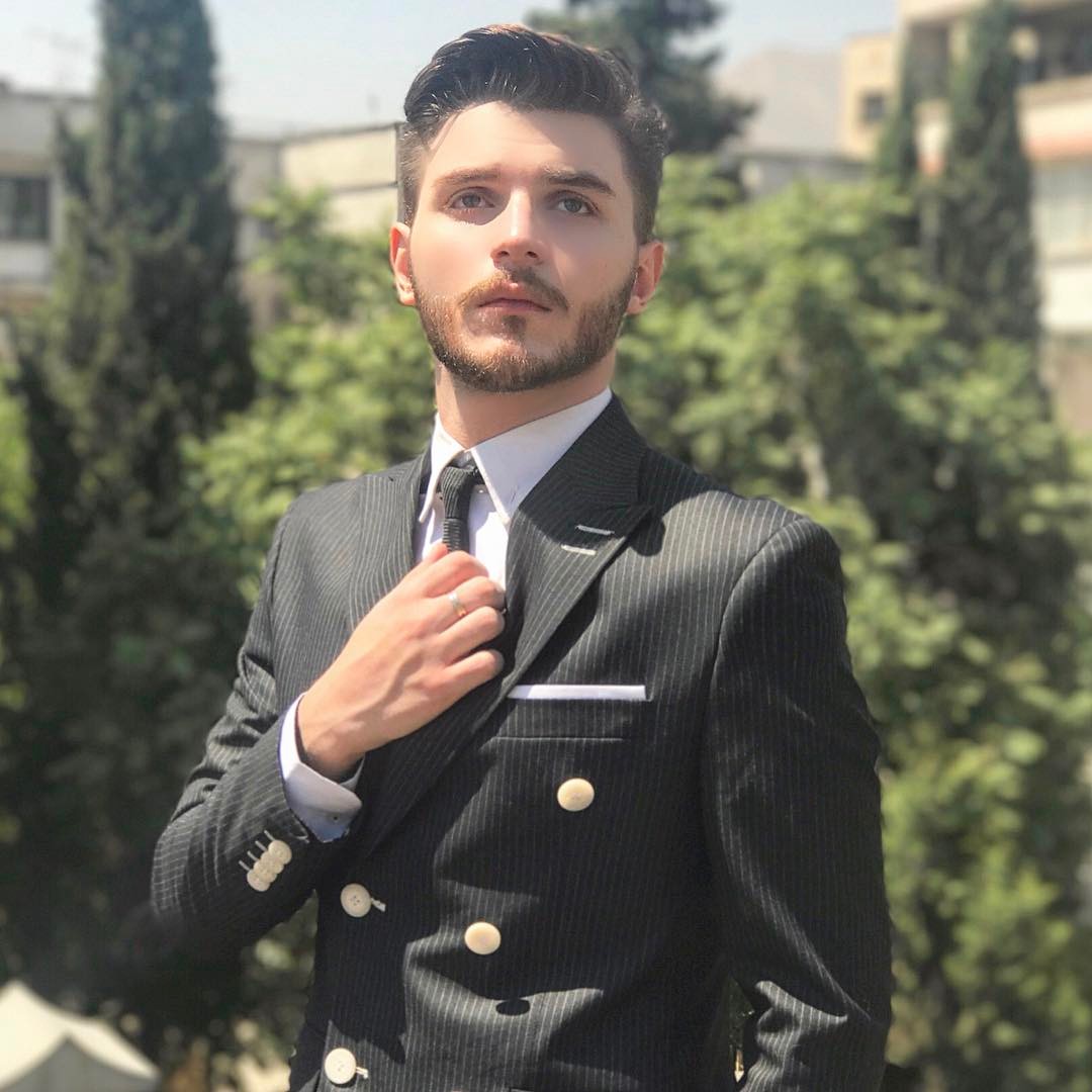 دارا حیایی با ریش