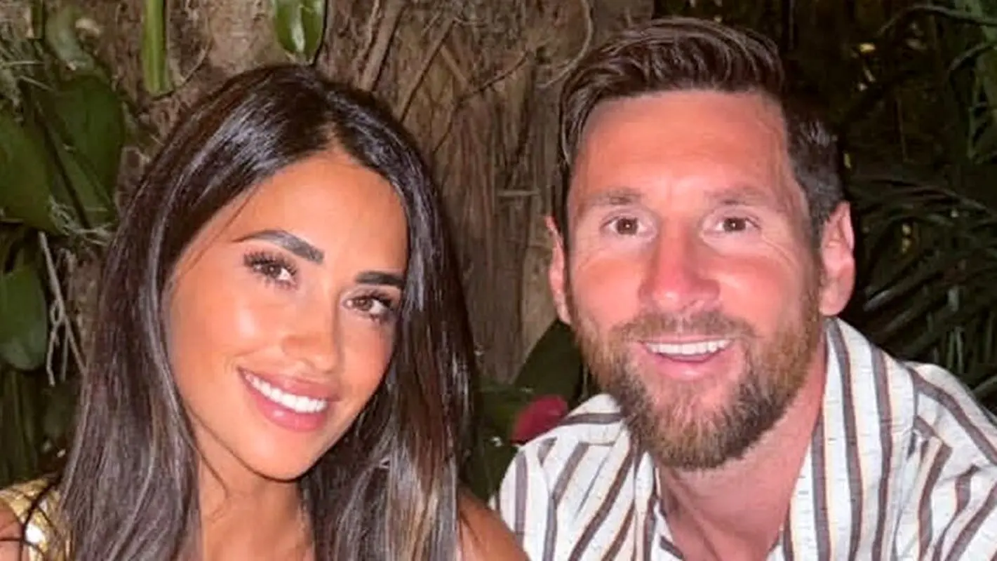 لیونل مسی و آنتونلا روکوزو